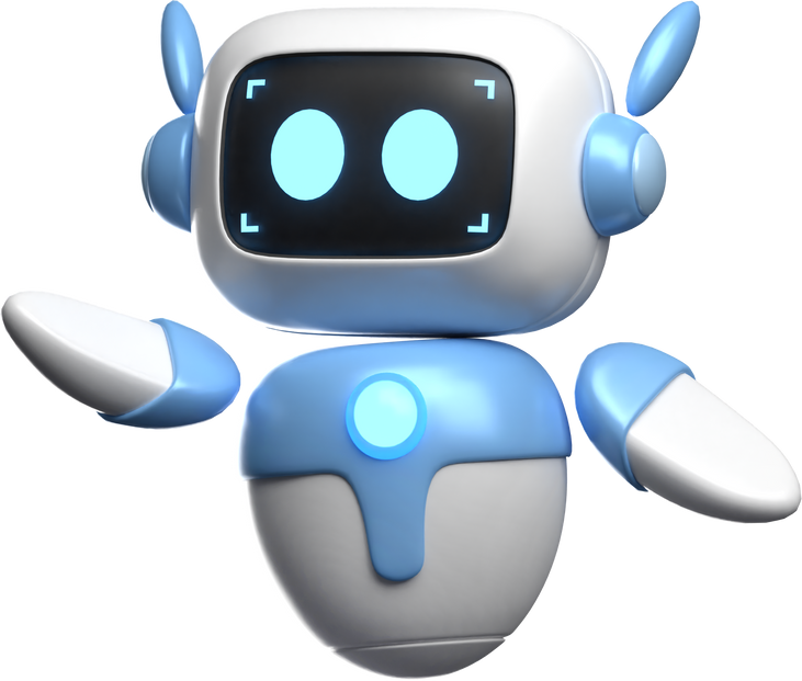 3D Robot Illustration